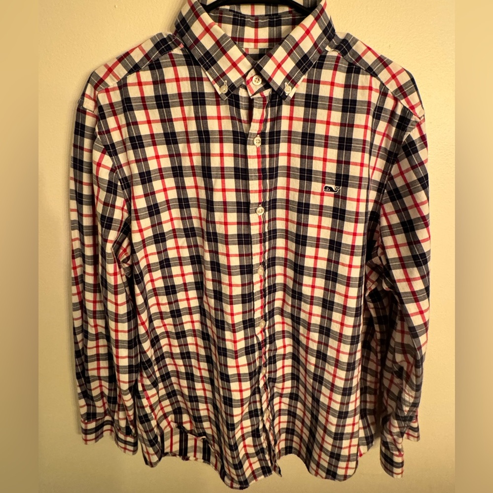 Vineyard Vines Plaid Button-up